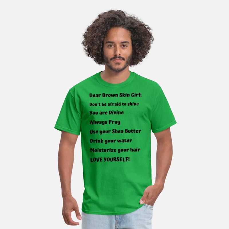 dear brown skin girl' Men's T-Shirt 
